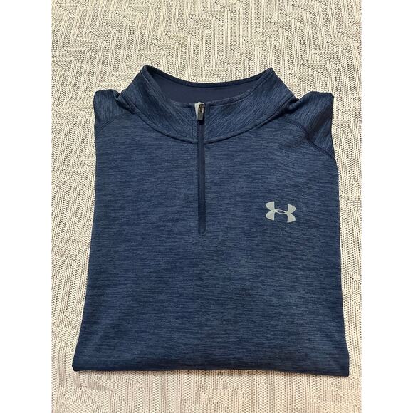 Under Armour navy quarter zip pullover size XL - Picture 1 of 7